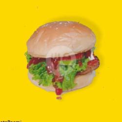 Burger Ayam   Sosis(halal Food)