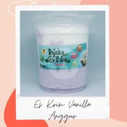 Es Krim Vanilla Anggur