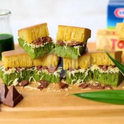 Martabak Doble Base Toblerone Milk Keju