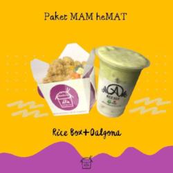 Rice Box Ayam Crispy   Dalgona