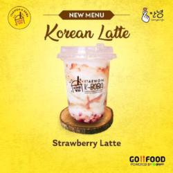 Korean Strawberry Latte