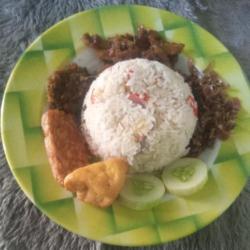 Nasi Liwet Jengkol Teri