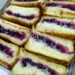Roti Bakar Blueberry Coklat