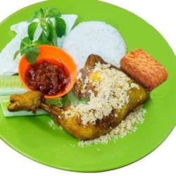 Paket Nasi Ayam Kremes Tahu