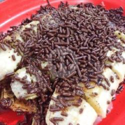 Pisang Goreng Nanas Meises Coklat