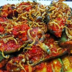 Terong Balado Ikan Teri Pedas