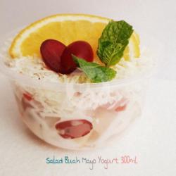 Salad Buah Mayo Yogurt Small 300ml Or ( Cheese Toping )