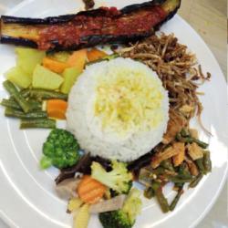 Nasi Sayur   Terong Balado