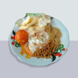 Nasi Uduk   Telur Balado