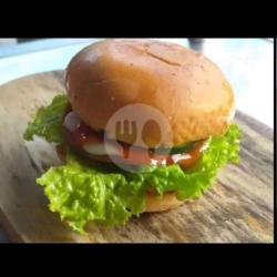 Burger Patty   Jus Buah Melon Segar