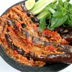 Terong Bakar Sambal Cobek