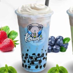 Fresh Blueberry Boba Cheese