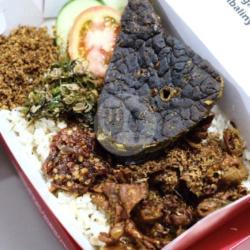 Nasi Liwet Kulit   Paru