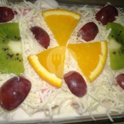 Salad Buah Large Full Buah, Keju, Creamy