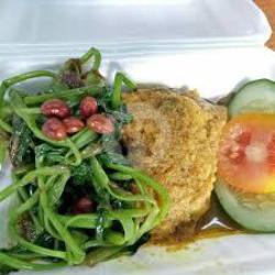 Ayam Nyat-nyat Pelecing Tanpa Nasi