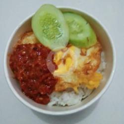 Paket Nasi Telur Ceplok Penyet