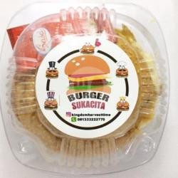 Burger Sukacita Standar Keju Slice