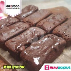 Kue Balok Coklat Lumer