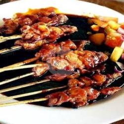 16 Tusuk Sate Ayam Campur Kulit Bumbu Kecap