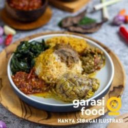 Nasi Padang Otak Sapi