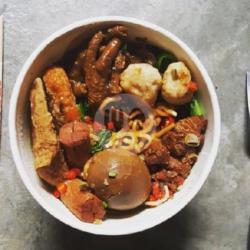 Mie Ayam Topping Superkomplit