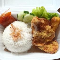 Ayam Krispi Sambal Terasi Pedas