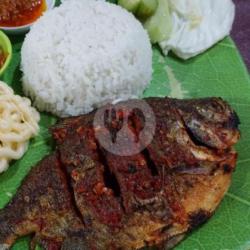 Pecel Ikan Bawal   Nasi