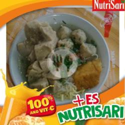 Bakso Urat Urat Es Nutrisari