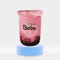 Strawbery Boba Milk