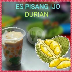 Es Pisang Ijo Durian