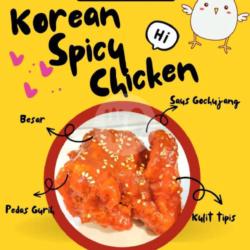 Korean Spicy Chicken Rice Set