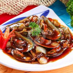 Kerang Hijau Asam Pedas