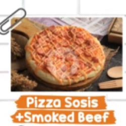 Pizza Sosis Smocked Beef