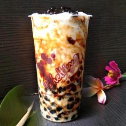 Brown Sugar Boba Taro Milk