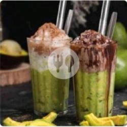 Alpukat Kocok Susu Coklat