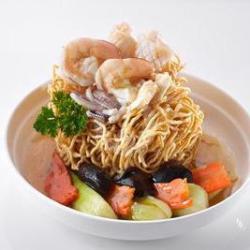 Mie Goreng Siram Seafood