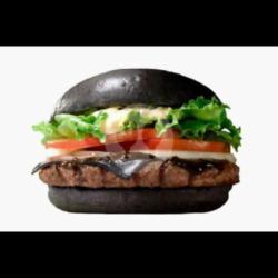 Black Burger Barbeque Pedas