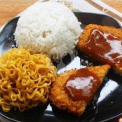 Mie   Chicken Katsu Ab   Nasi