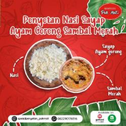 Penyetan Nasi Ayam Dada Sambel Spesial Penyet