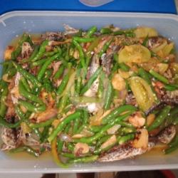 Nasi Tumis Ikan Serai Cabe Hijau