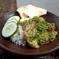 Nasi   Ayam Geprek Cabe Ijo