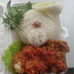 Nasi Ayam Geprex