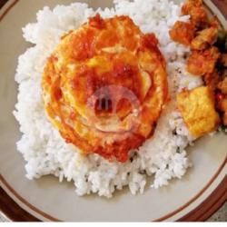 Nasi Telor Balado Ceplok