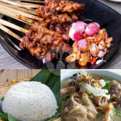 Sate Kambing Sop Iga Nasi