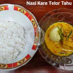 Nasi Kare Telor Tahu