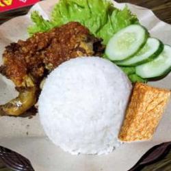 Paket Nasi Ayam Gepuk   Tempe