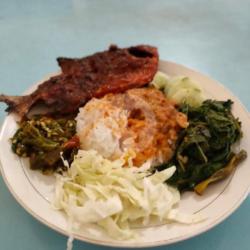 Nasi Bawal Bakar