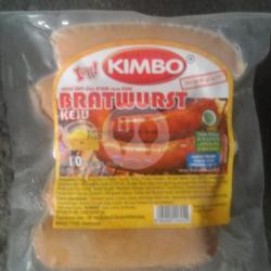 Sosis Bratwurst Kimbo Keju 500 Gram