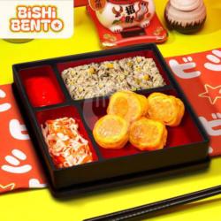 Egg Chicken Roll Bento