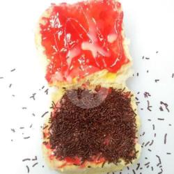 Roti Bakar / Kukus Kadet Rasa Strowberry Coklat Meses, Susu
